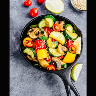 Sauteed Vegetables Tray - O