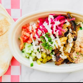 Hummus Plate W Pita - O
